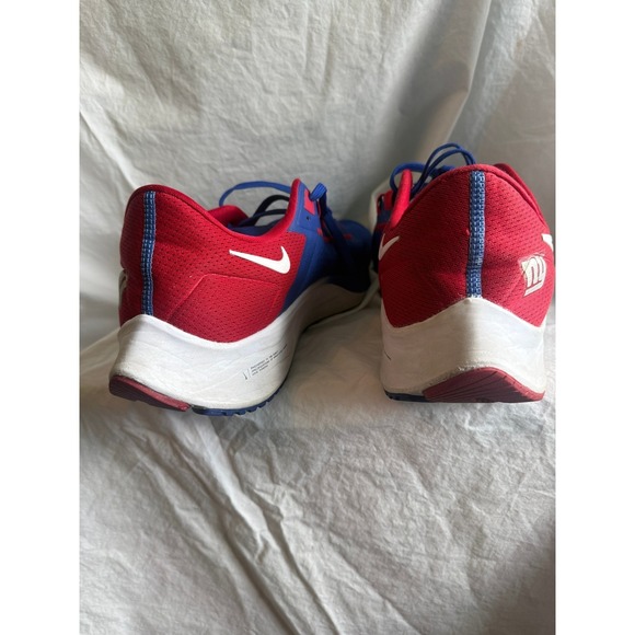 Nike Air Zoom Pegasus 16 New York Giants Blue Red White Mens Running Shoes main image 4